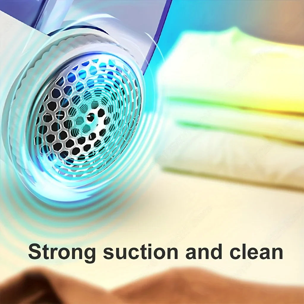 Electric Lint Remover – Battery-Powered Hairball Trimmer for Clothes and Furniture