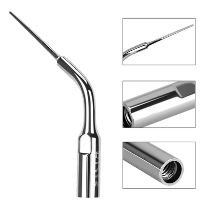 AZDENT 5pcs Dental Scaler Tips – Compatible with EMS, WOODPECKER, SATELEC, DTE, NSK Ultrasonic Scalers