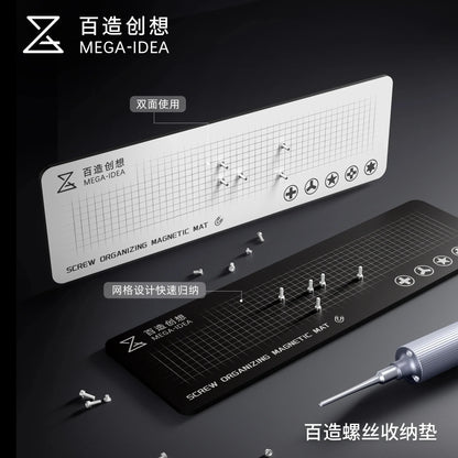 Qianli MEGA-IDEA Screw Soft Magnetic Storage Mat – Repair Pad for Mobile, Computer, Tablet, Screw Storage Tool