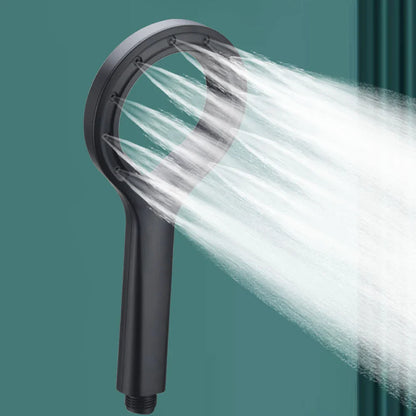 Ring-Shaped Handheld Shower Head – ABS Large Panel, Water-Saving Anti-Blocking High Pressure Nozzle for Bathroom