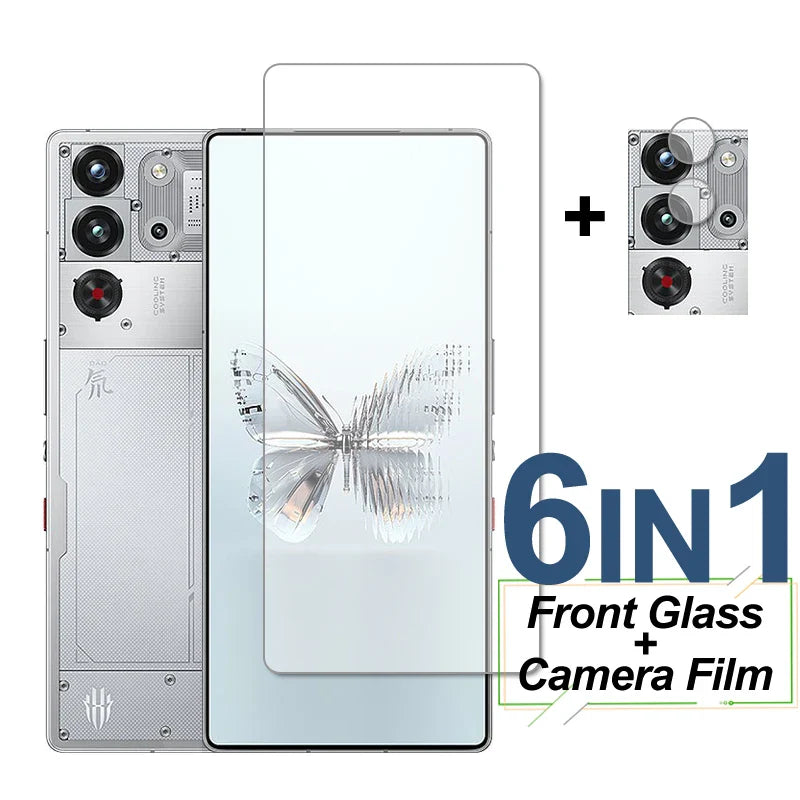 Tempered Glass Screen Protector for RedMagic 10 Pro Plus — Protective Glass & Camera Lens Film for Nubia Red Magic 10 Pro Plus