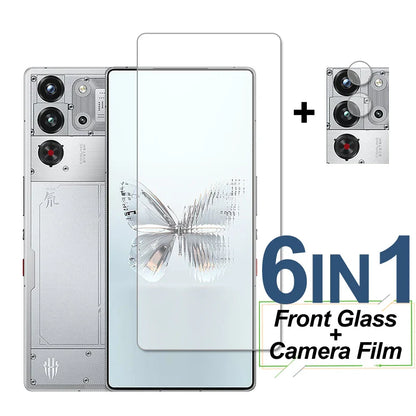 Tempered Glass Screen Protector for RedMagic 10 Pro Plus — Protective Glass & Camera Lens Film for Nubia Red Magic 10 Pro Plus