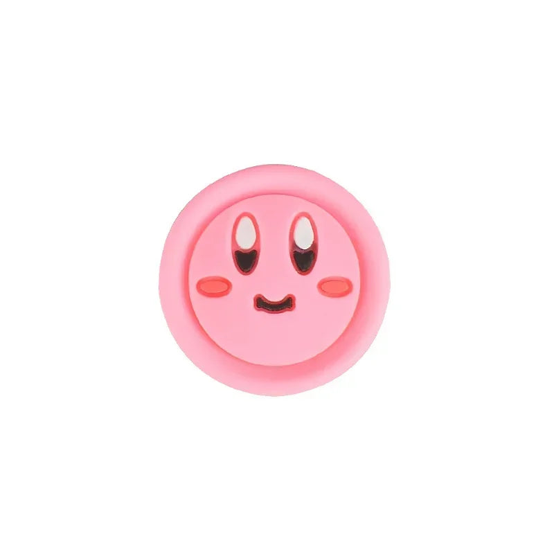 Kirby Silicone Case for Nintendo Switch – Joy-Con Thumb Stick Grip & Joystick Cover 2024
