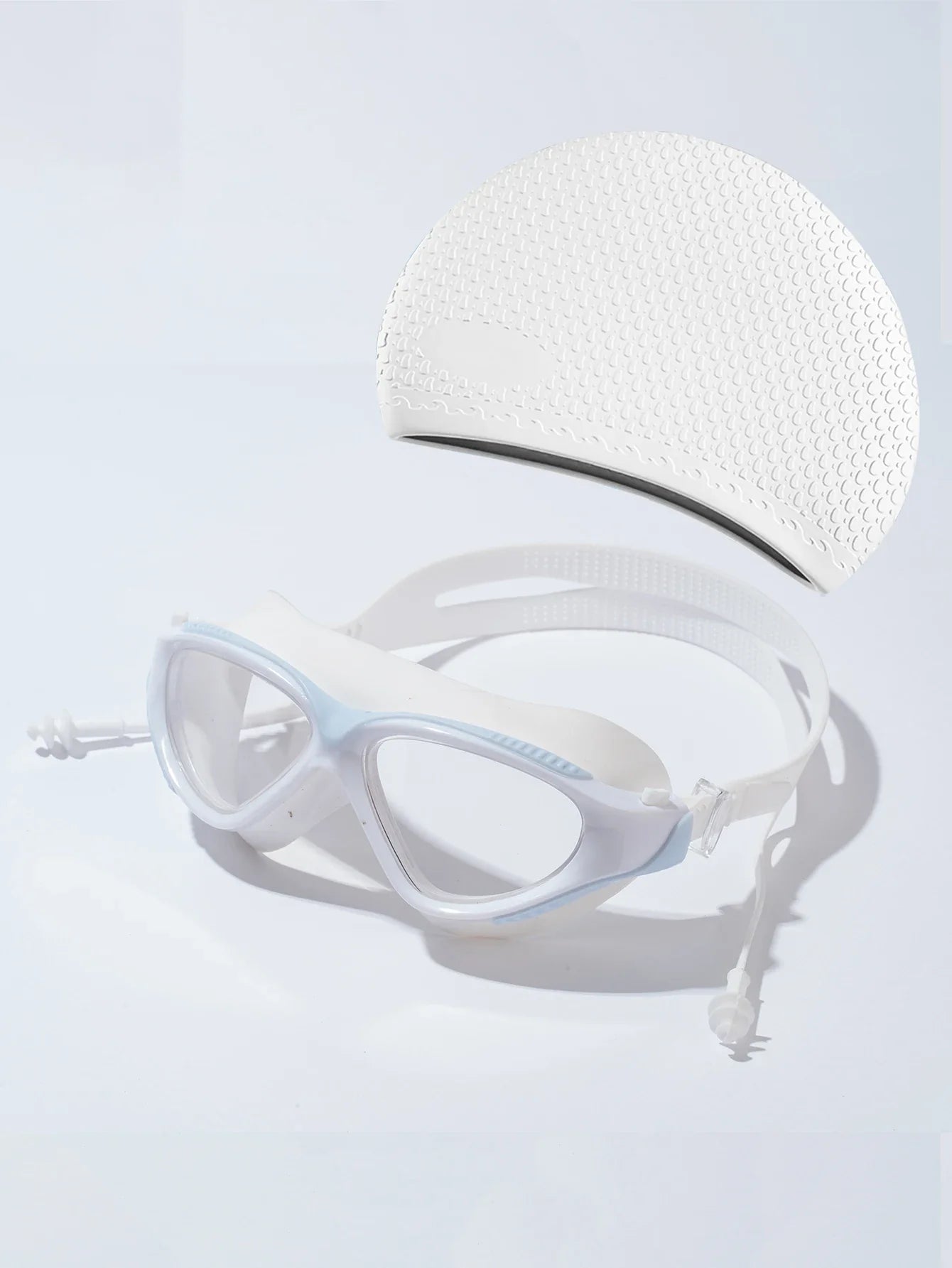 Seasprint Swimming Goggles - Anti-Fog UV Protection Waterproof Adjustable Silicone Swim Glasses