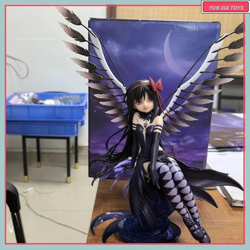 Puella Magi Madoka Magica Akemi Homura Figure – PVC Anime Girl Action Toy & GK Collectible Statue Gift