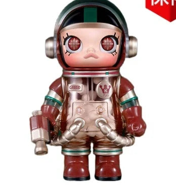 Popmart Mega Space Molly 100% Anniversary Series — 4th Gen Blind Box Collectible Action Figure Toy, Mystery Gift Model