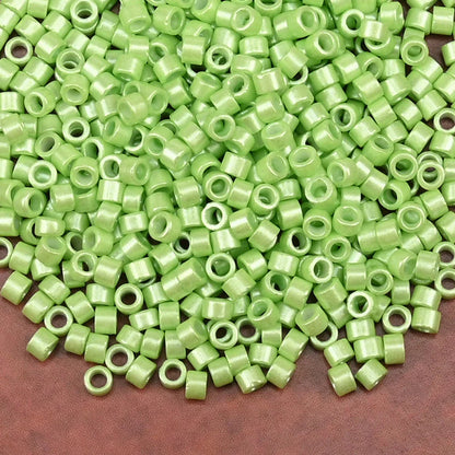 2.5mm Mini Glass Cylinder Beads – Antique Pearl Color Craft Beads for DIY Bracelets & Necklaces Jewelry Making Accessories