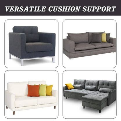 High-Density Foam Curve Cushion – 50x50x5cm Support Cushion for Sofa Sag Repair, 1/2/3pcs Replacement for Couch & Chair