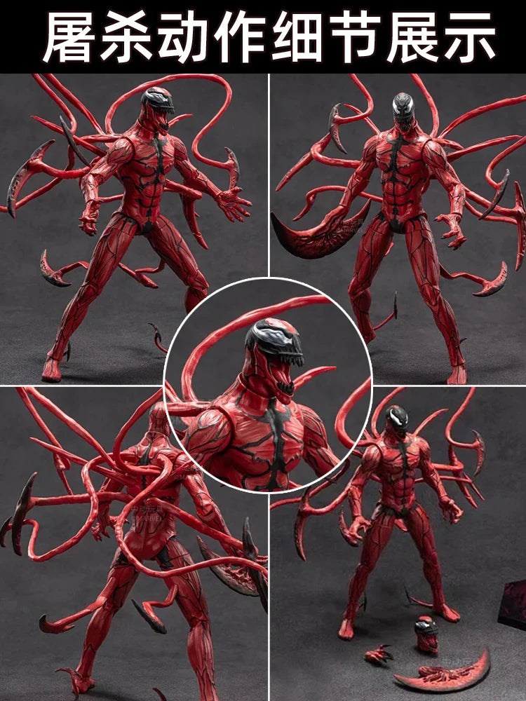 ZD Toys Venom and Carnage Action Figures - Boxed Collection, Adult Collectible Figures, Kids Toy