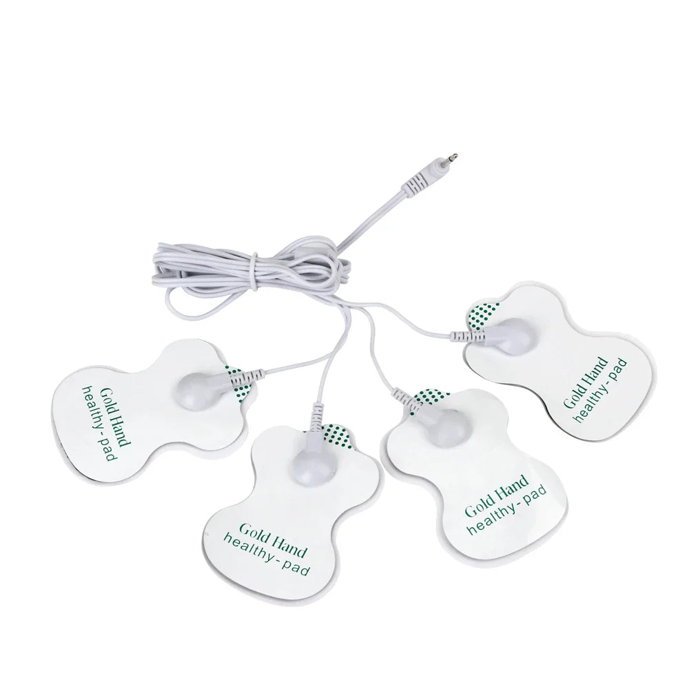 Full Body EMS Muscle Stimulator — Digital TENS Acupuncture Massager with 16 Pads and Meridian Therapy Set