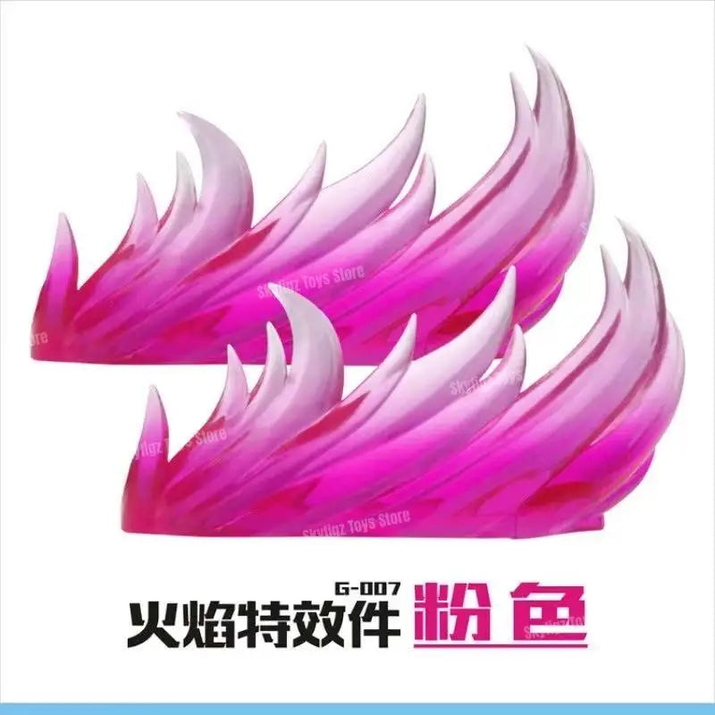 Whirlwind Flame & Ice Special Effects Model Stand — Luffy Figure DIY Accessories Movable Display Base