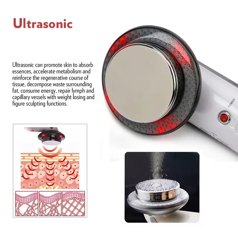 3-in-1 Slimming Electric Massager – Weight Loss, Far Infrared & Microcurrent Therapy