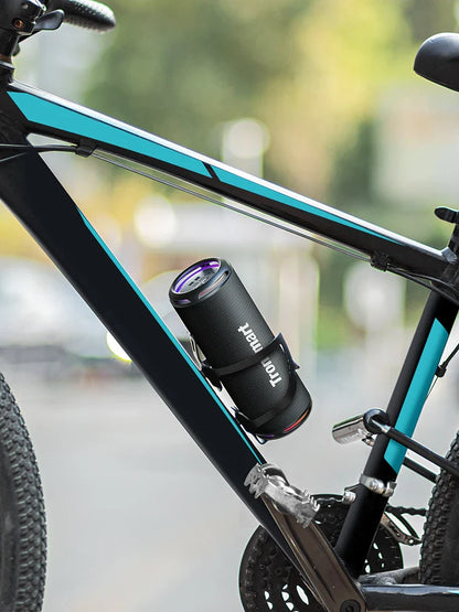 Tronsmart T7 Lite Bluetooth Speaker – Enhanced Bass, 24H Playtime, APP Control, IPX7 Waterproof Portable Speaker for Camping