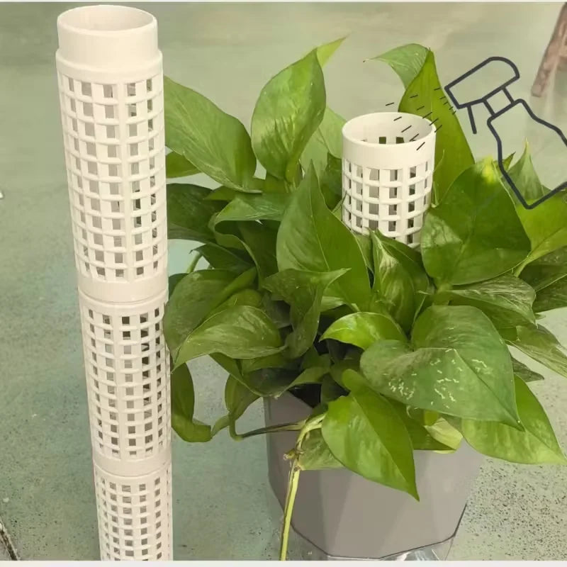 6PCS Modular Sphagnum Moss Climbing Plant Support Columns – Heat-Resistant Vine Frame for Garden & Indoor Plants