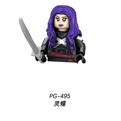 Marvel Superhero Mini Building Blocks – Captain America & Joker Two-Faced Man Movie Toy for Kids