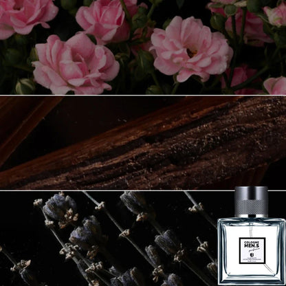 Blue Genuine Men’s Perfume, Citrusy Fresh Flowers & Fruits Fragrance, Long-Lasting Eau De Toilette