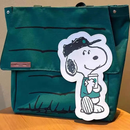 New Snoopy Tote Bag | Large Capacity Casual Shoulder Bag for Girls, Travel & Everyday Use