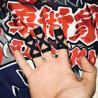 Jiu-Jitsu Finger Tape - Elastic Self-Adhesive Bandage Protection for BJJ Sports