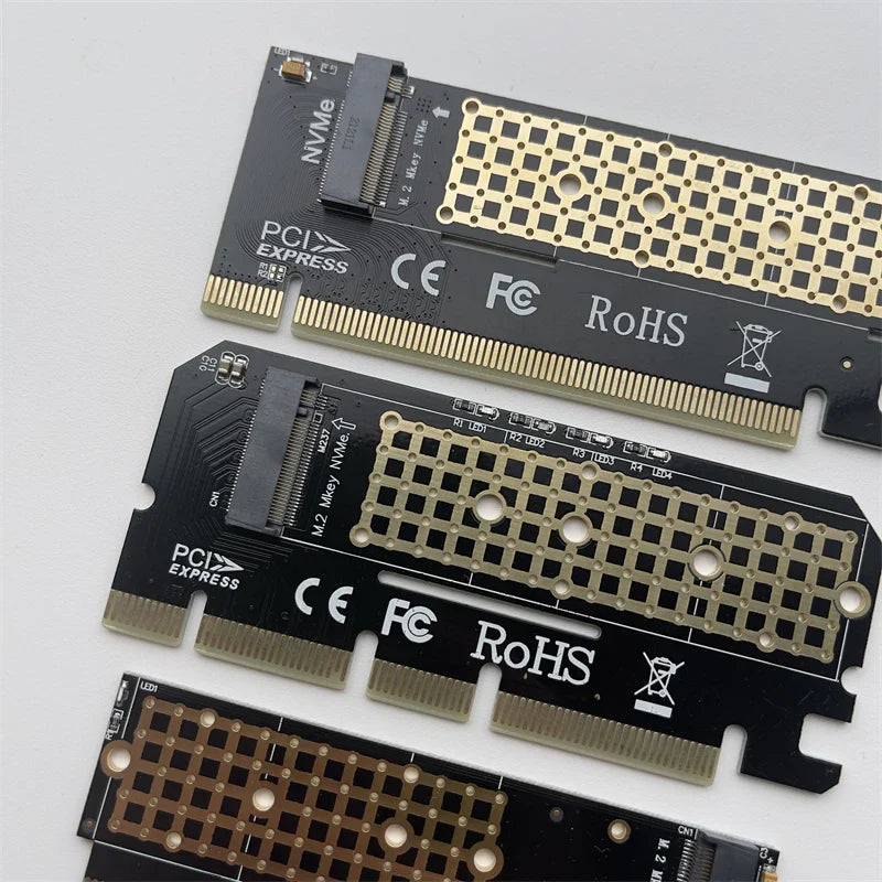 PCIe NVMe Adapter - M.2 PCI Express 3.0 X1 X4 X8 X16 Expansion Card for 2230 2242 2260 2280 M.2 SSD