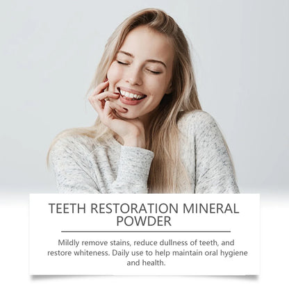 Teeth Restoration Mineral Powder – Enamel Repair & Tooth Strengthening Formula