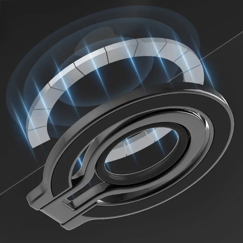 MagSafe Magnetic Finger Ring Holder - Phone Grip Stand Mount for iPhone 12/13 Pro Max Mini Smartphone Accessories