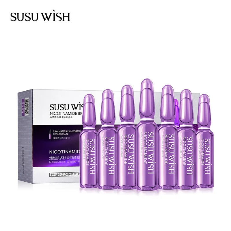 Niacinamide Peptide Ampoule Serum – Anti-Aging, Pore Shrink & Deep Moisturizing Facial Essence