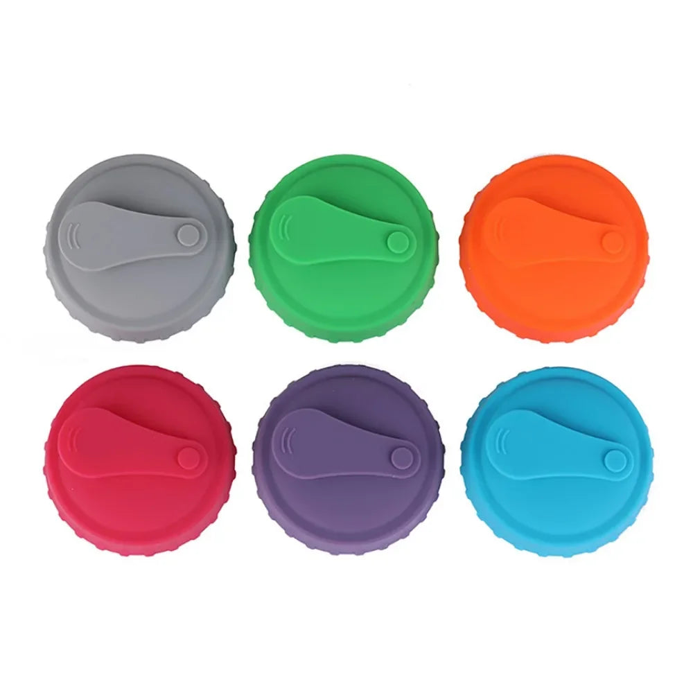 Silicone Soda Can Lid – Reusable Can Stopper for Soda, Beer, Juice, and Coke (Fits Standard Cans)