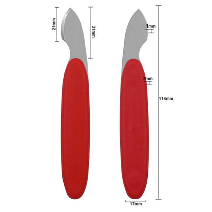 Watch Case Opener Tool – Metal & Plastic Pry Knife for Watch Back Cover Removal & Professional Watch Repair Tools