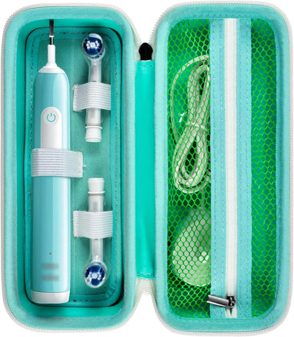 Travel Toothbrush Case – Compatible with Oral-B Pro Series & Philips Sonicare ProtectiveClean Electric Toothbrush Protective Storage Box