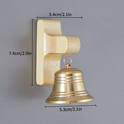 Wooden  Wind Chime Door Bell – Home & Room Decor, Front Door Reminder Bell