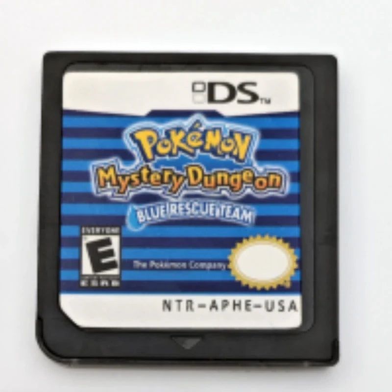 DS Games Cartridge – Pokemon Series HeartGold, SoulSilver, Diamond, Platinum, Pearl, Multilingual for NDS/2-3DS Consoles