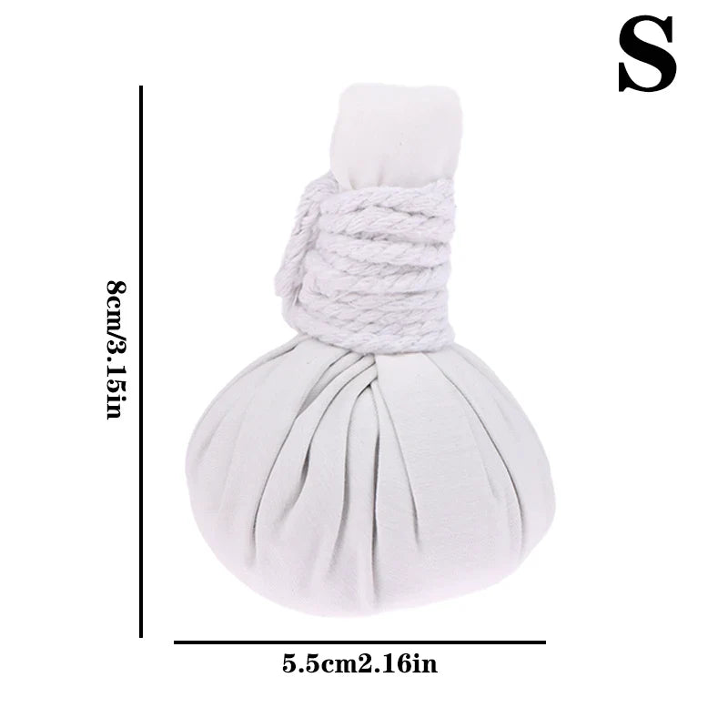 Herbal Hot Compress Massage Ball – Large Health Therapy for Cervical, Waist & Body Pain Relief
