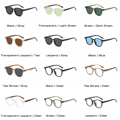 SHAUNA Retro Square Polarized Sunglasses — Fashion Rivet-Decorated Shades for Women & Men, UV400 Driving Sun Glasses