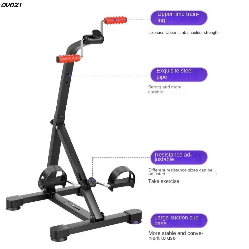 OVOZI Rehabilitation Training Bicycle – Upper & Lower Limb Exerciser for Stroke Recovery, Hemiplegia & Elderly Home Fitness