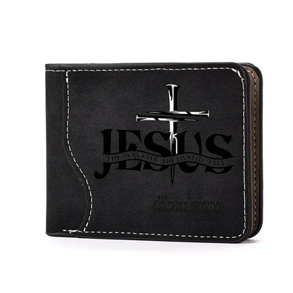Men's PU Leather Short Wallet - Multi Card Slot Slim Soft Personalized Bifold Wallet