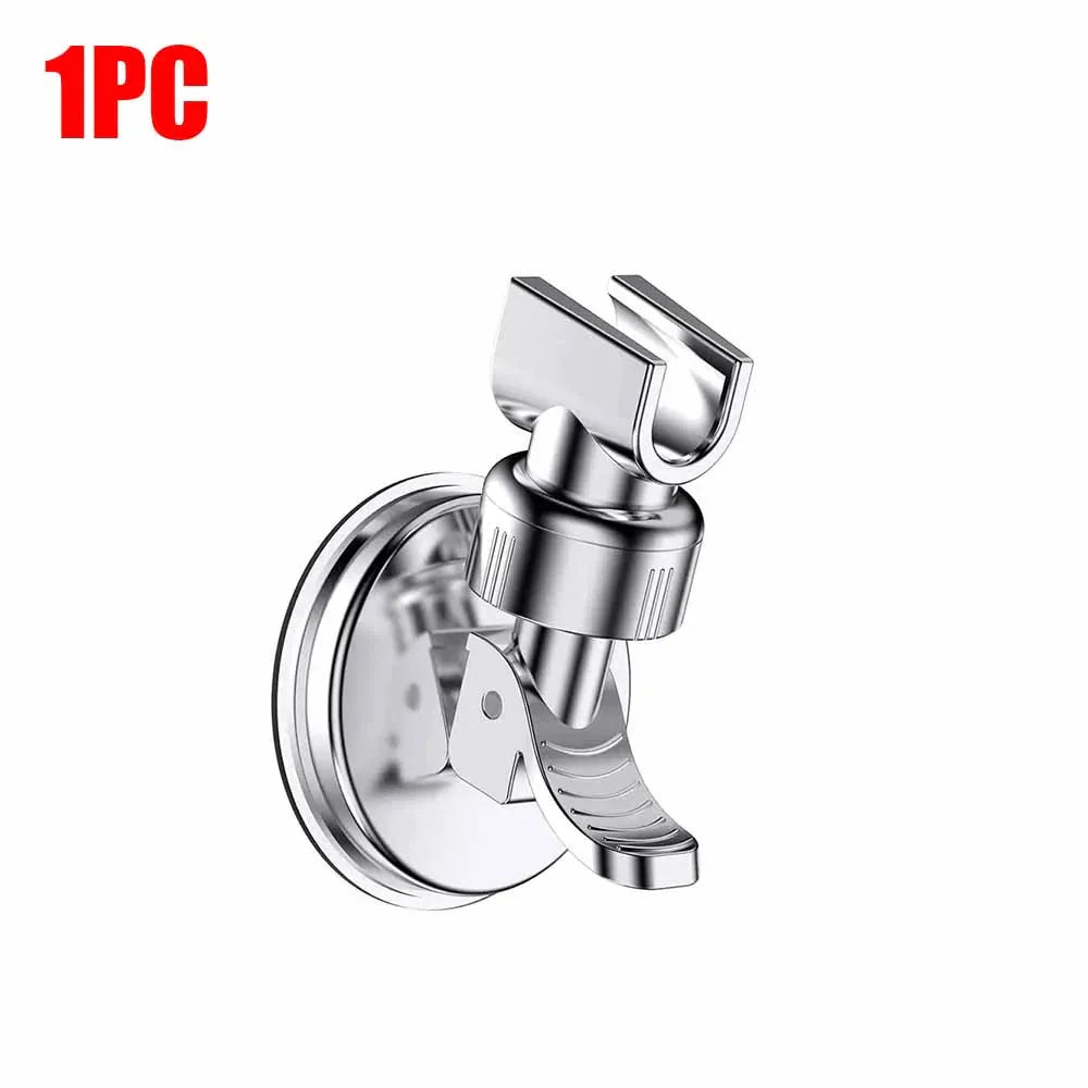 1-4PCS Adjustable Shower Rack — Strong Suction Cup Wall Mount Holder for Handheld Shower Heads