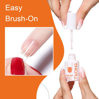 5pcs/2pcs Super Strong Nail Glue – 7g for False Nails, Acrylic, Press-On & Nail Art Decoration, Lasting Adhesion