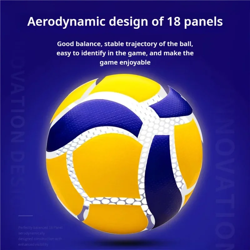 Outdoor No.5 Volleyball - Training & Beach Volleyball, Large Event & Indoor Upgrade Air Volleyball