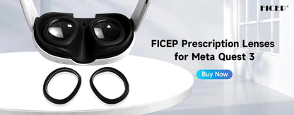 FICEP Silicone Replacement Face Cover for Meta Quest 3 – Dust & Sweat Resistant VR Mask Accessory