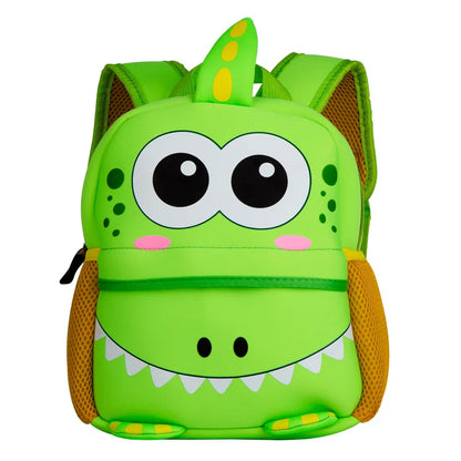 3D Cartoon Animal Kids Backpack | School Bag for Girls & Boys, Kindergarten Toddler Backpack Ages 2-5