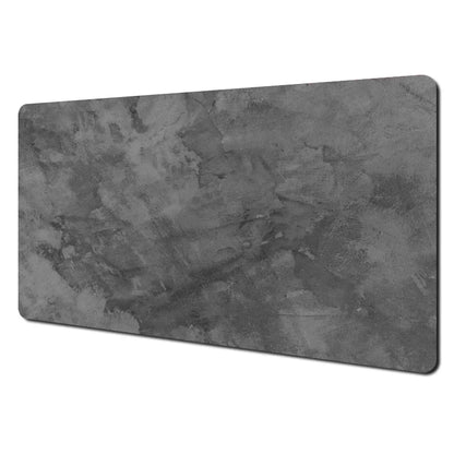 900x400mm XXL Large Desk Mouse Pad – Grey Gaming Keyboard Mat with Overlock Edge, Anti-Slip Computer Desk Mat Accessories