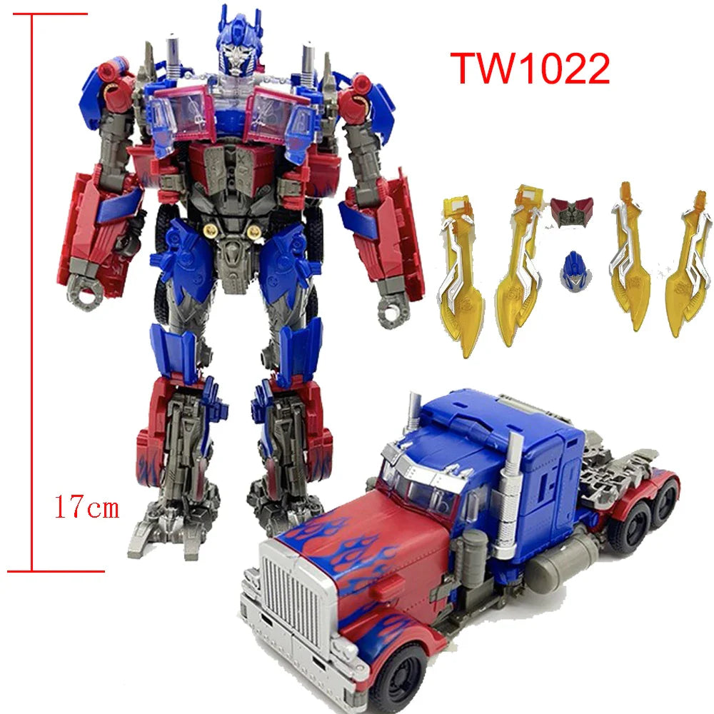 Baiwei Shockwave Transformation Toys – Sentinel Prime TW1024, Ironhide TW1026 & Bumblebee TW1025 Robot Figures TW1028/TW1030