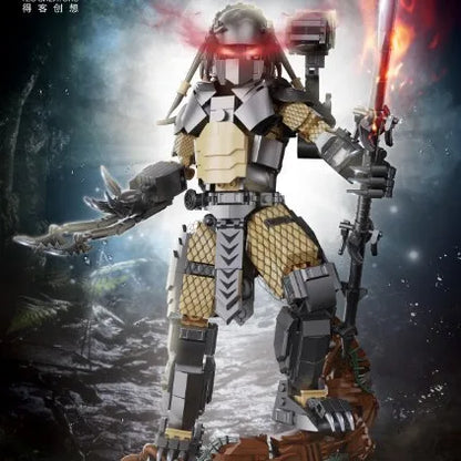 Predator MOC Building Blocks – 978PCS Alien Movie DIY Mini Figure Toy for Kids Birthday Gift