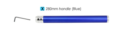TASP Swan Neck Woodturning Tool – Carbide Insert Cutter with Aluminum Handle for Woodworking Lathe Machine