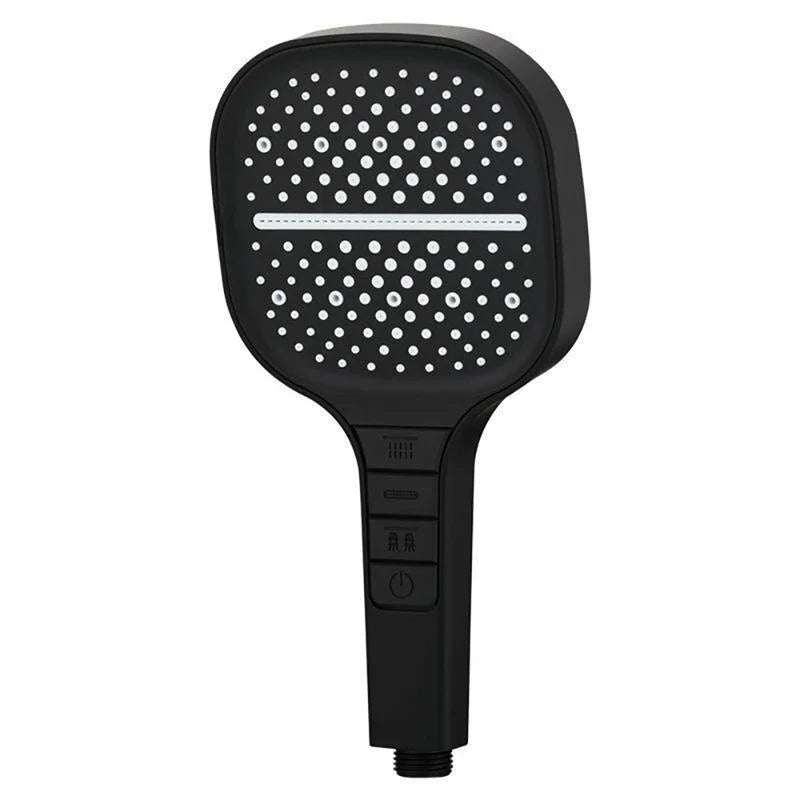Large 7 Modes Adjustable Shower Head - High-pressure Water-saving Mixer Nozzles for Bathroom, Shower Accessories