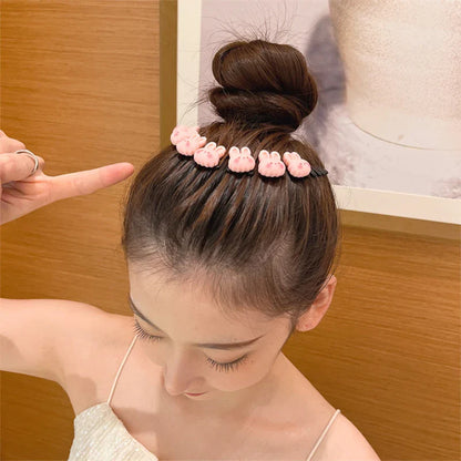 Children's Hair Accessories - Trendy Flower Fruit Alloy Hair Combs & Clips - Sweet Girls' Hairpins for Lovely Hairstyles