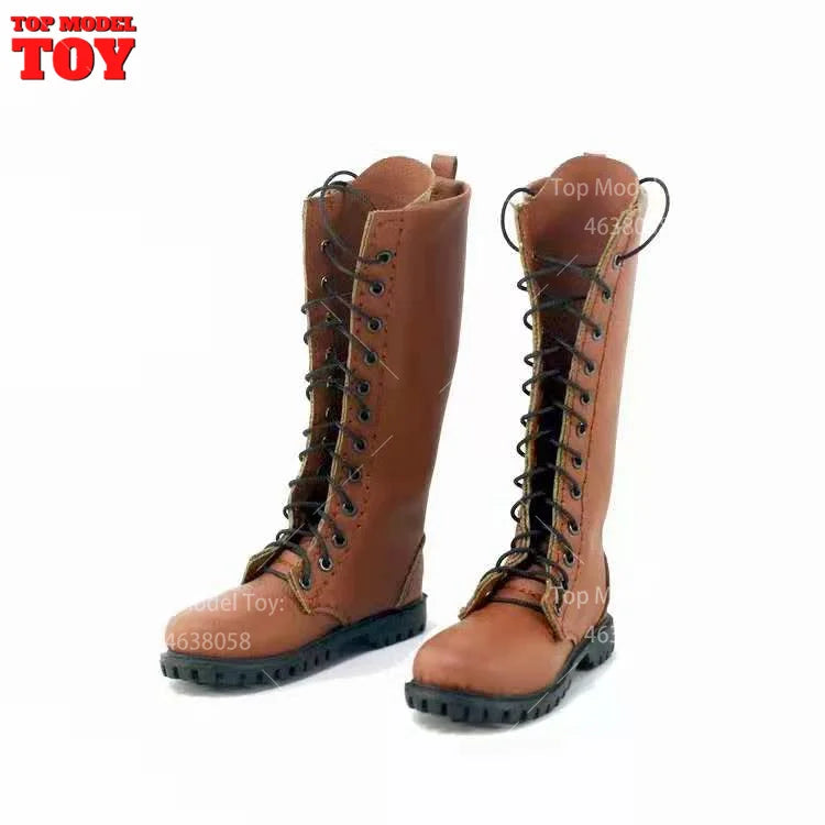 1/6 Scale Male Combat Boots – Long & Short Model Shoes for 12" Action Figure, Soldier Doll Body, In Stock