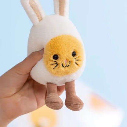 Cute Dessert Plush Toys – Soft Cake, Waffle, Pancake, Macaron, Éclair Stuffed Dolls for Kids Gift & Home Decor