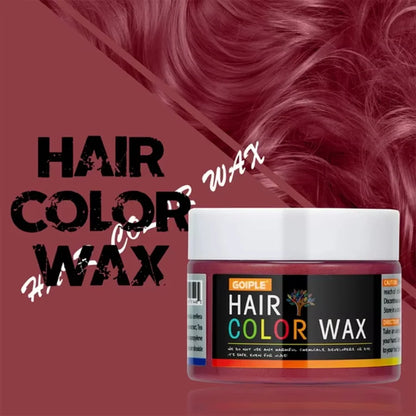 Halloween Hair Color Wax – Easy Wash DIY Temporary Hair, Eyebrow & Beard Dye Cream