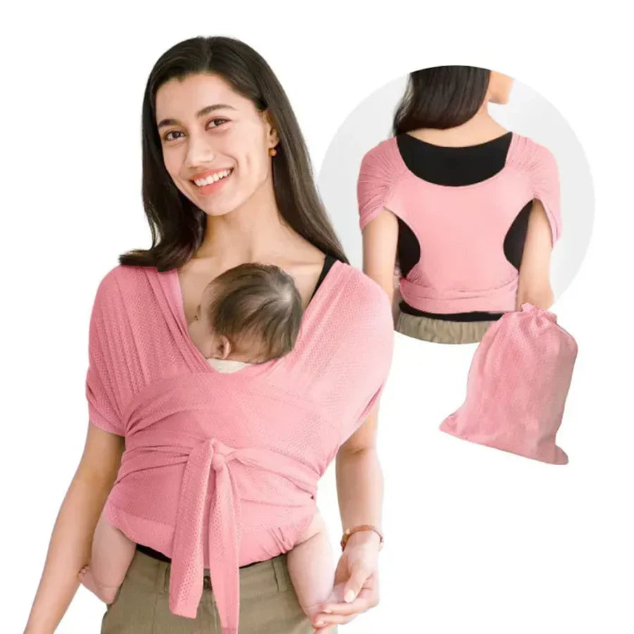 Minimalist X-Shaped Baby Sling - Multifunctional Easy Carry Wrap Towel Carrier for Children